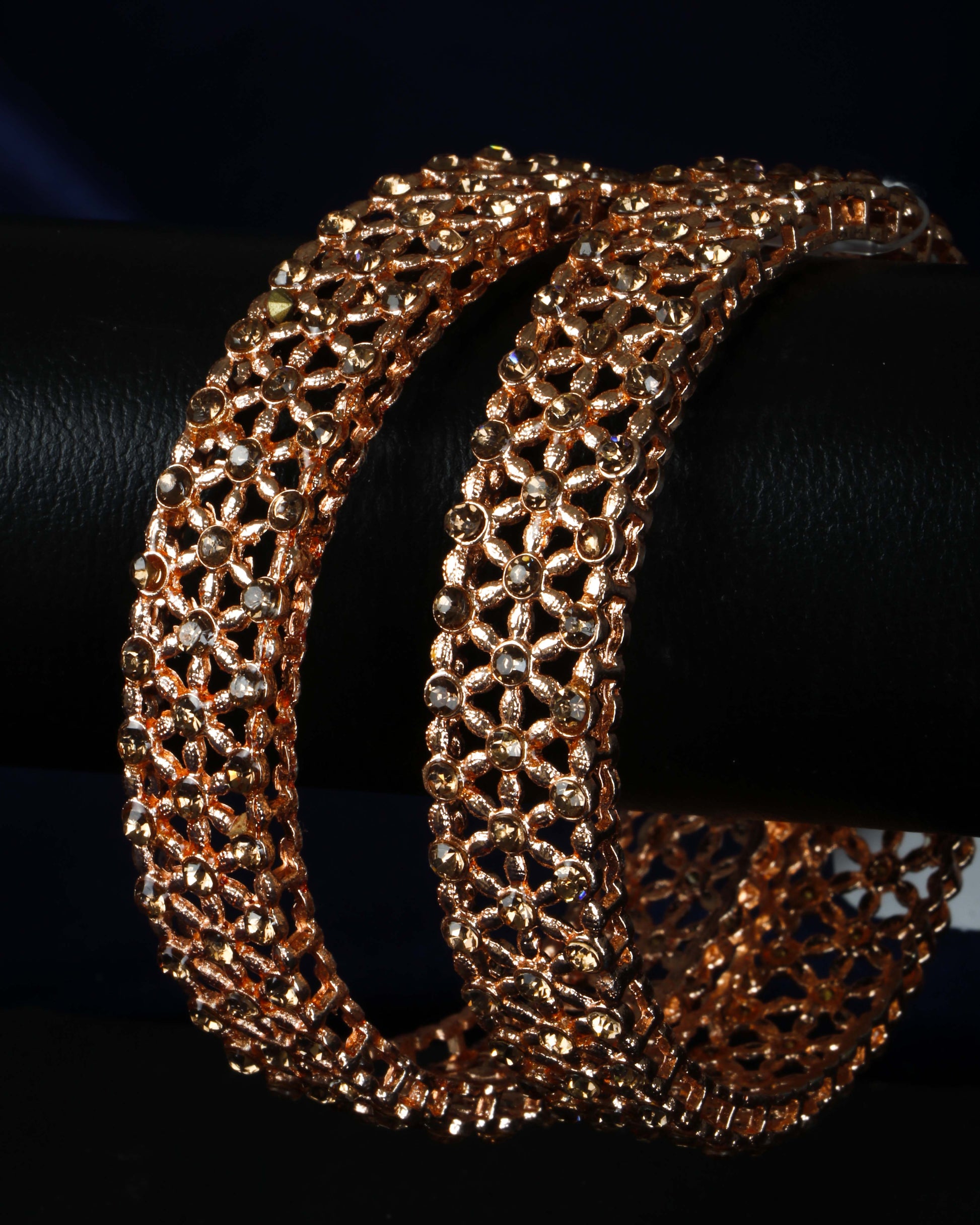 Buy Set Of 2 Copper Plated Bangles
