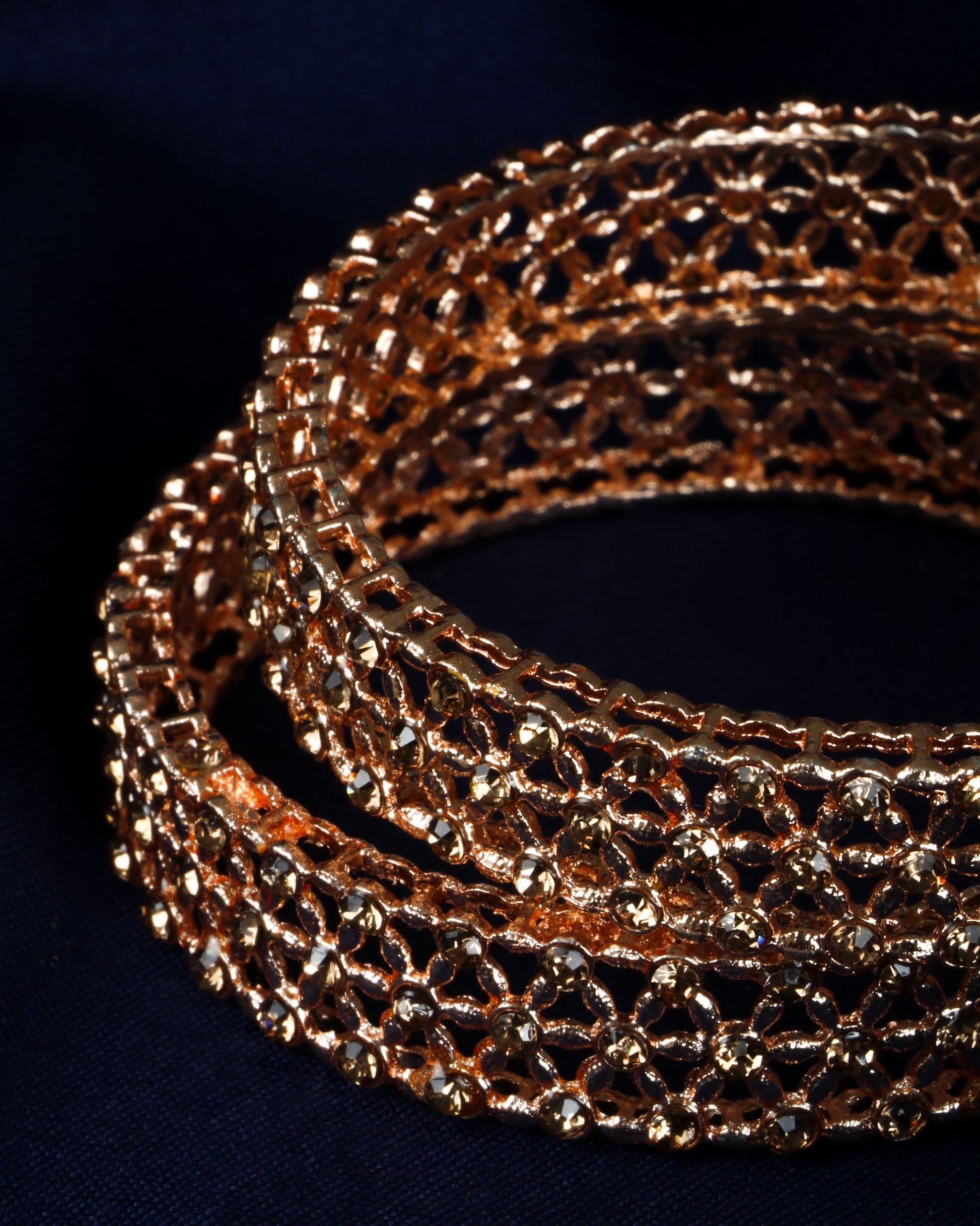 Buy Set Of 2 Copper Plated Bangles Online