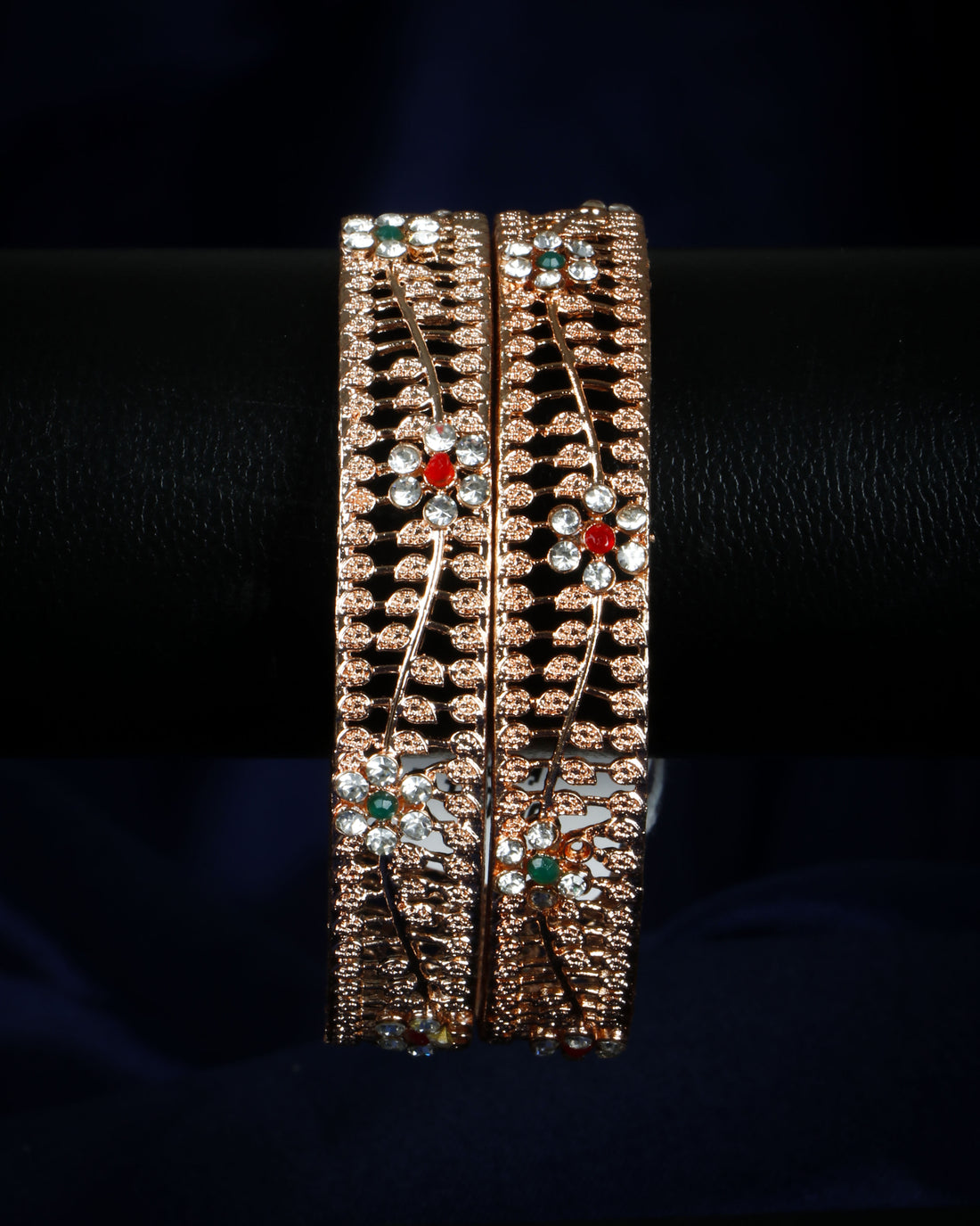 Set Of 2 Copper Plated Bangles