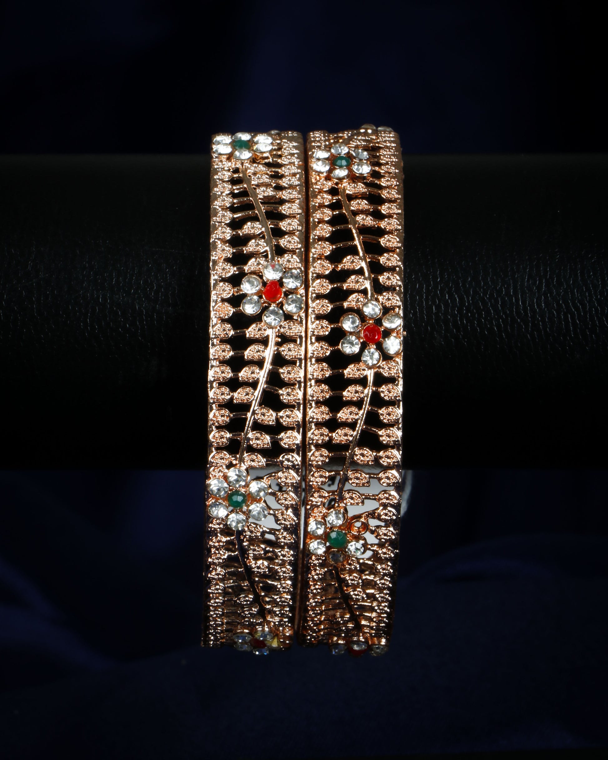 Set Of 2 Copper Plated Bangles