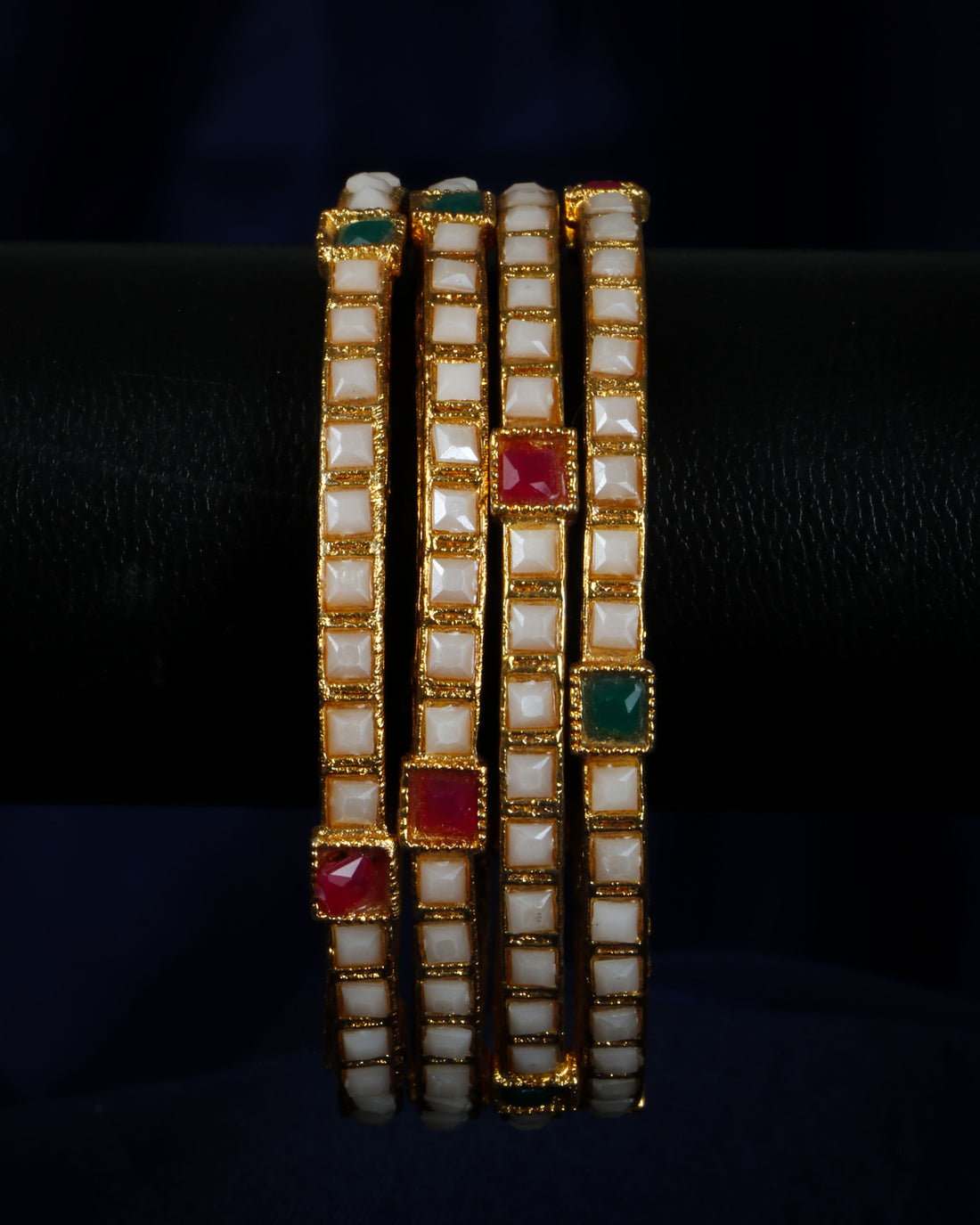 Set Of 4 Gold Plated Bangles