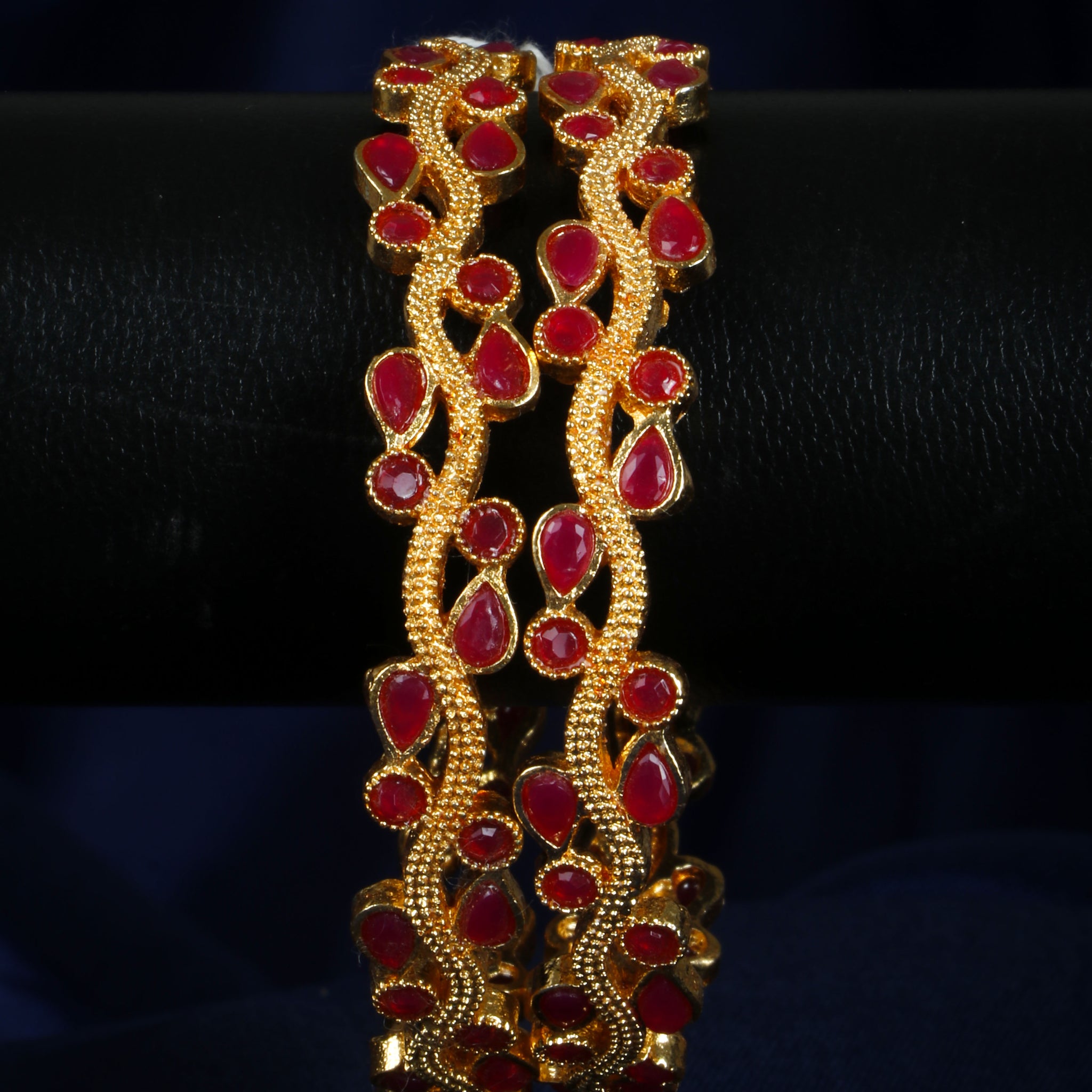 Set Of 2 Gold Plated Bangles