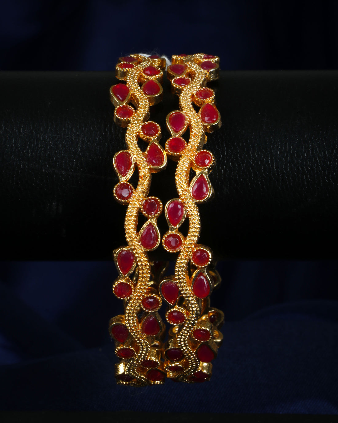 Set Of 2 Gold Plated Bangles