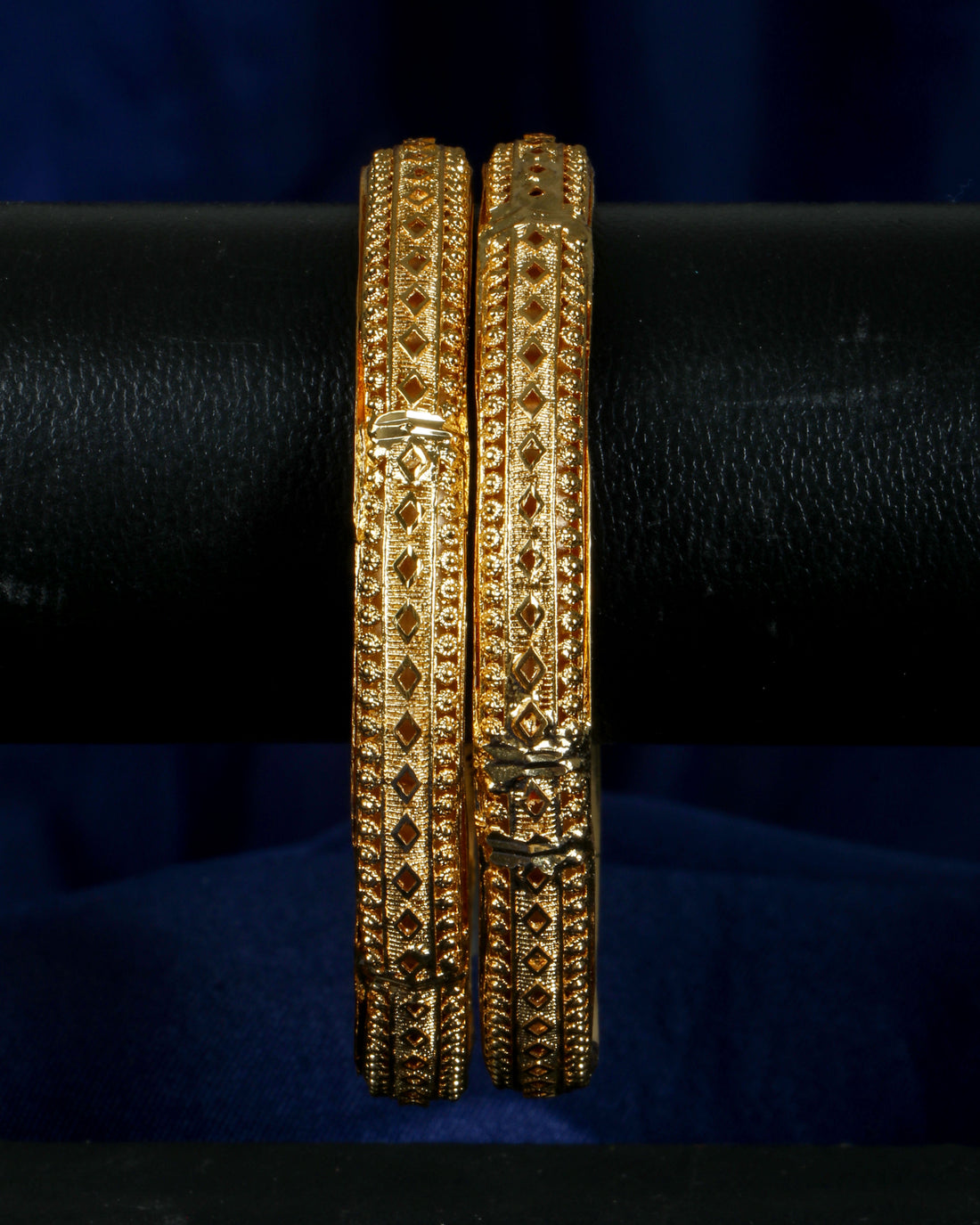 Buy Set Of 2 Gold Plated Bangles