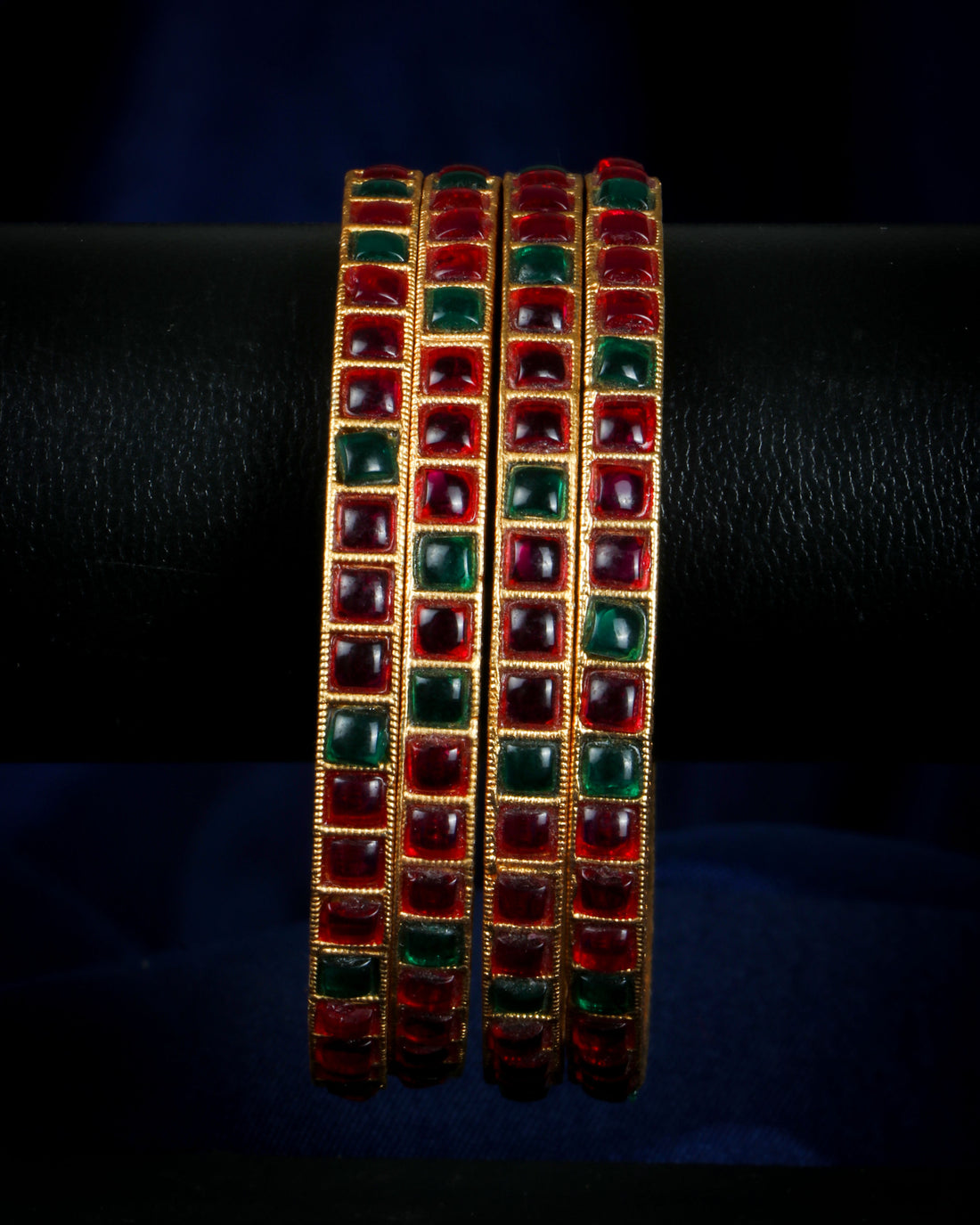 Set Of 4 Gold Plated Bangles