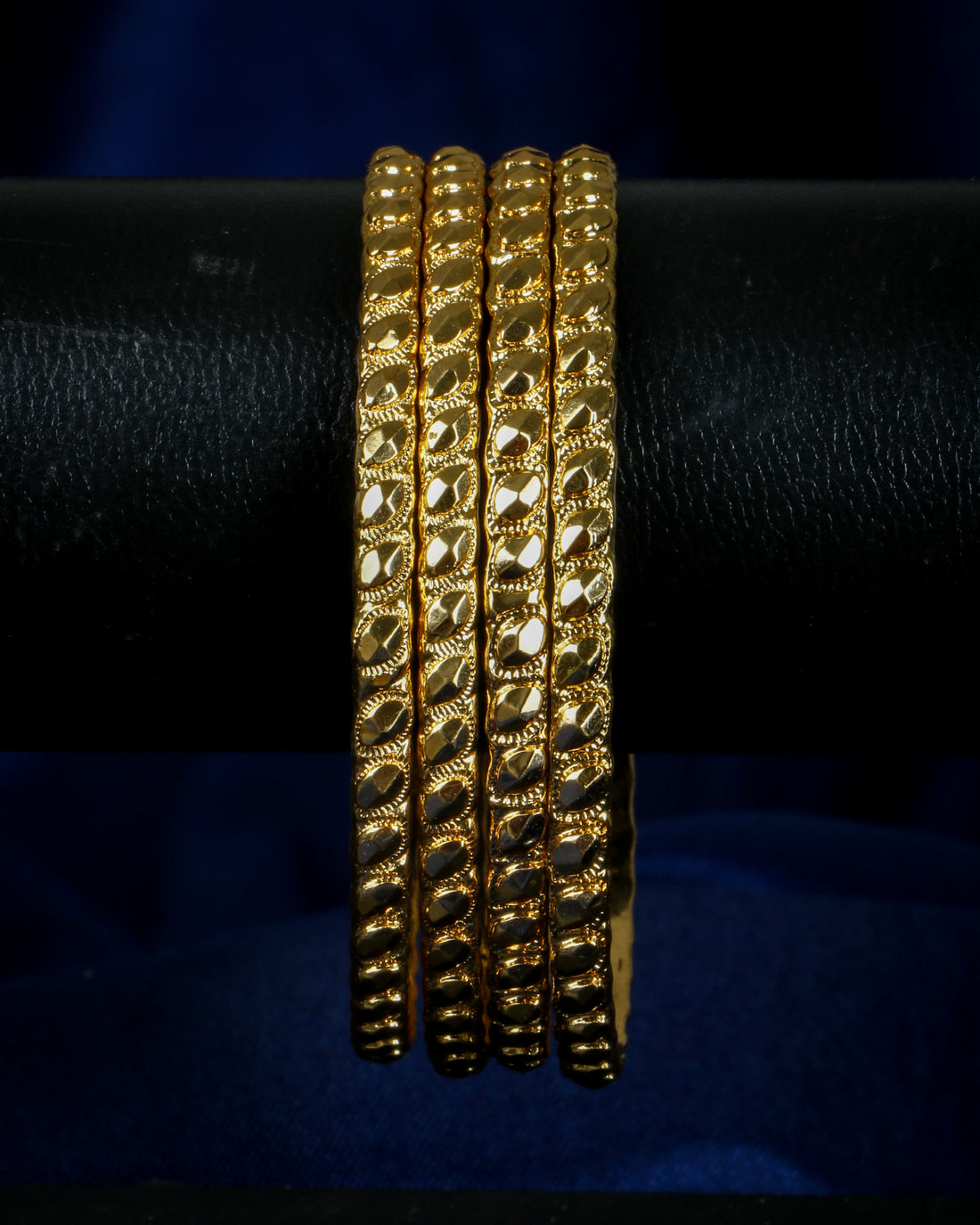 Set Of 4 Gold Plated Bangles