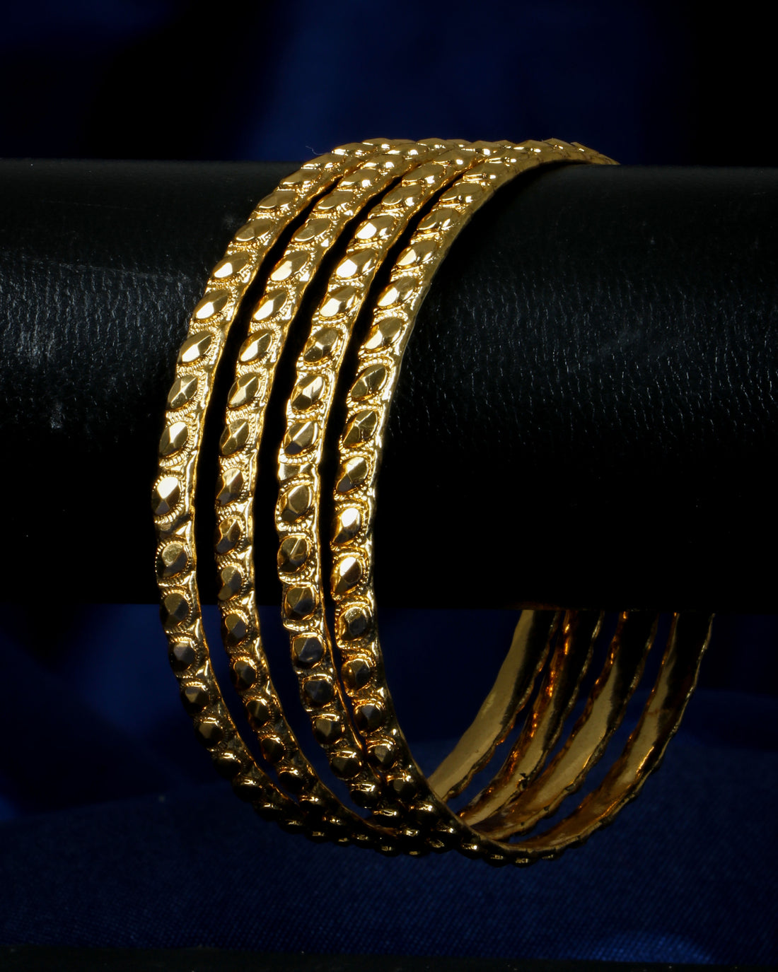 Set Of 4 Gold Plated Bangles