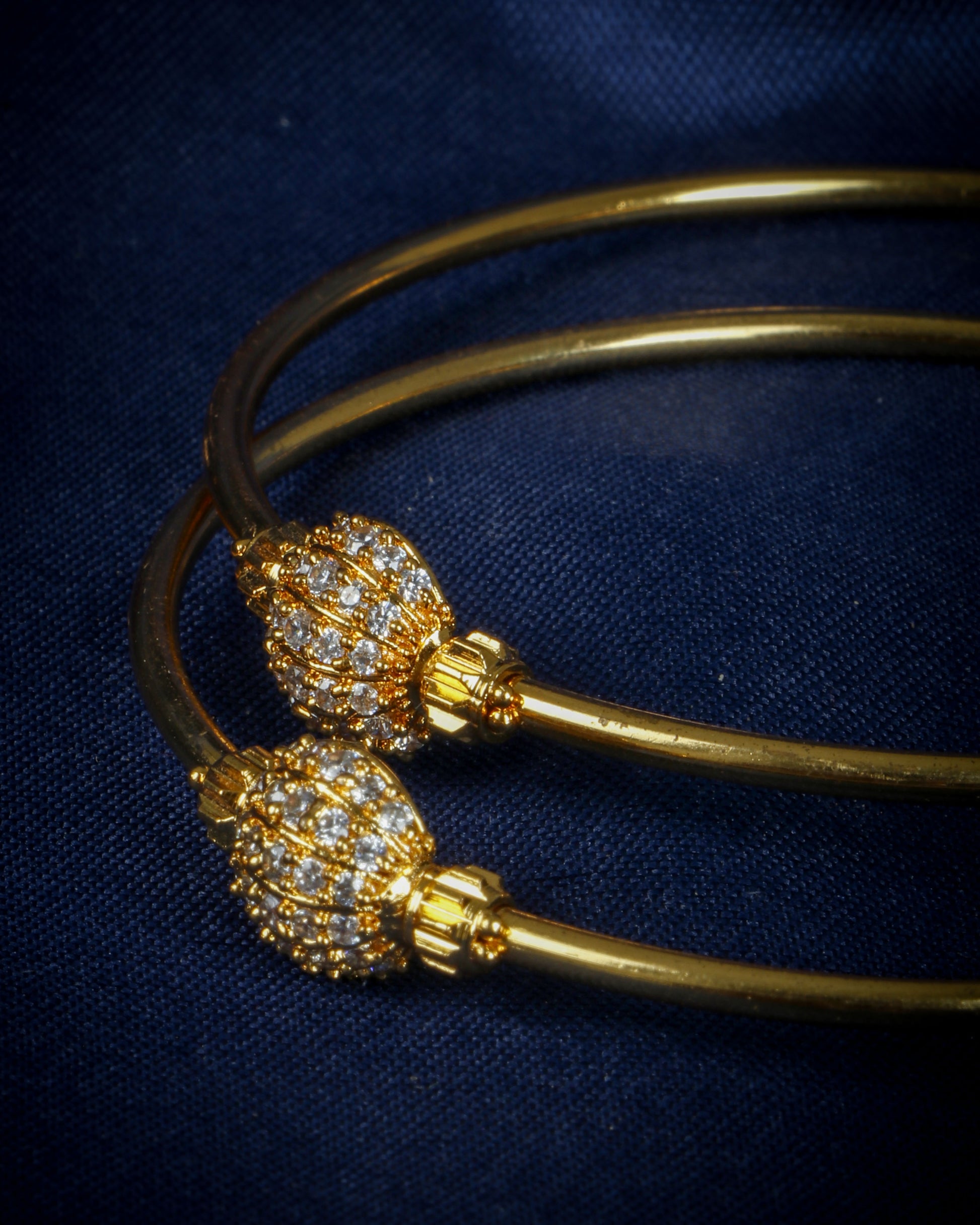 Buy Set Of 2 Gold Plated Bangles Online