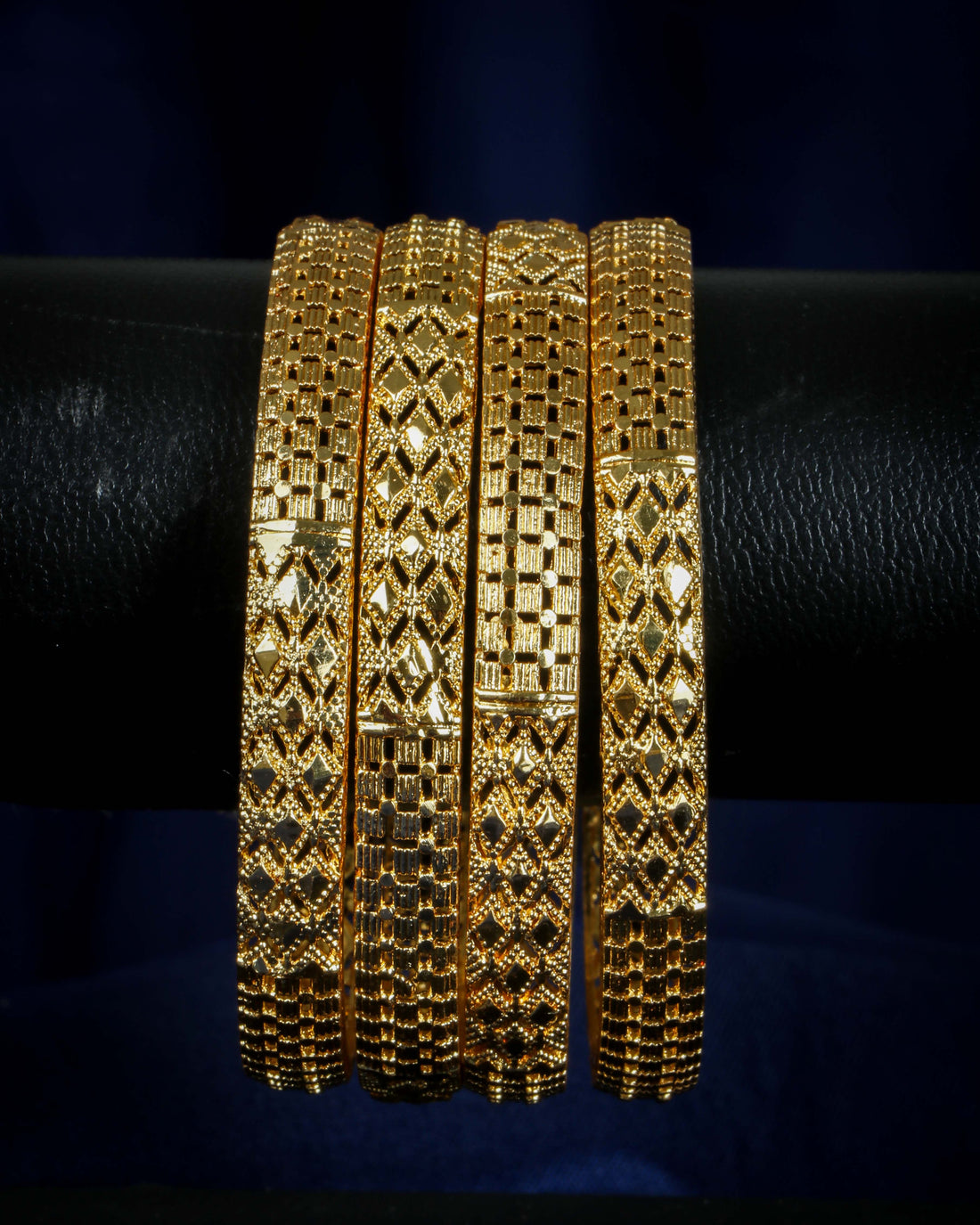 Set Of 4 Gold Plated Bangles