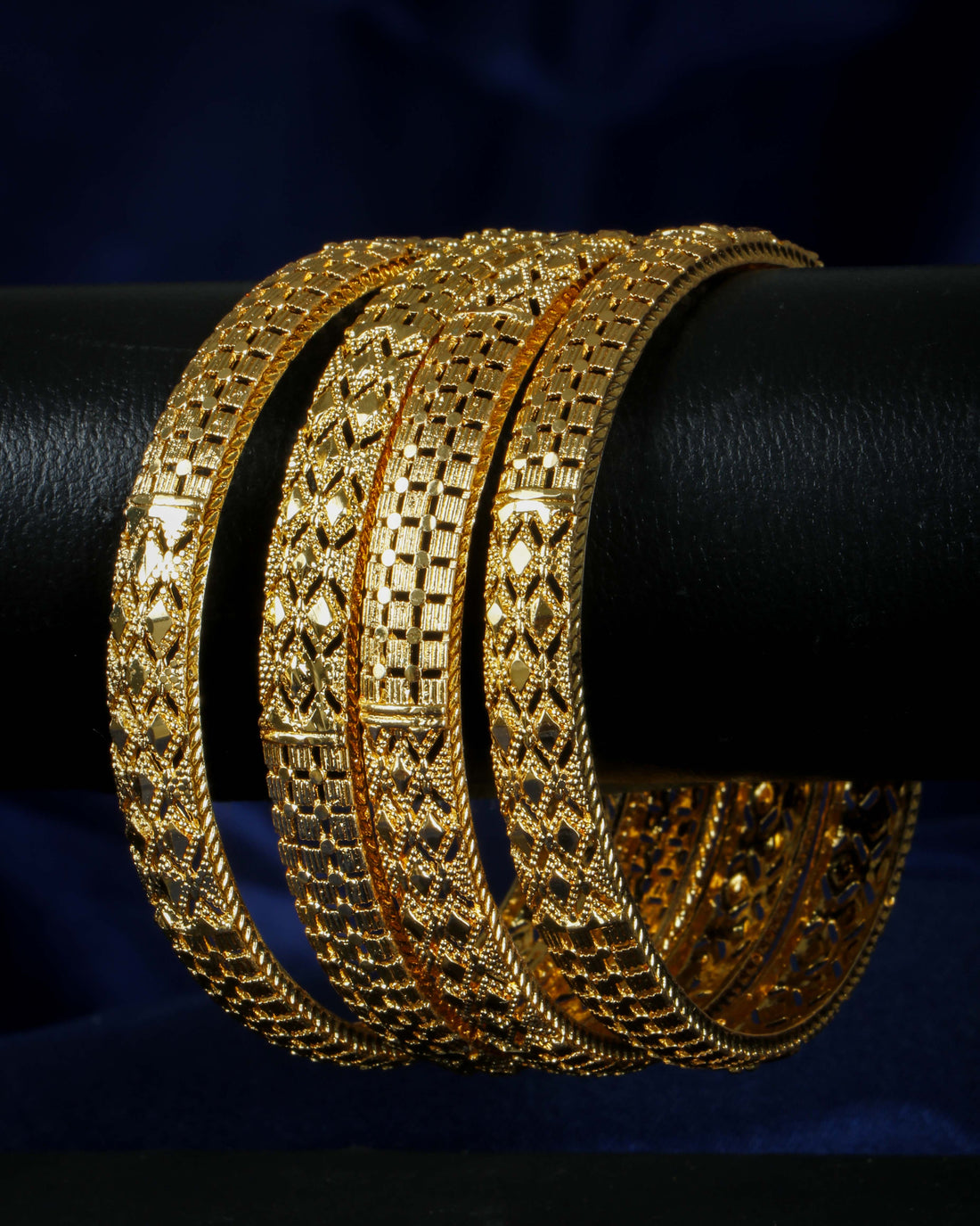 Set Of 4 Gold Plated Bangles