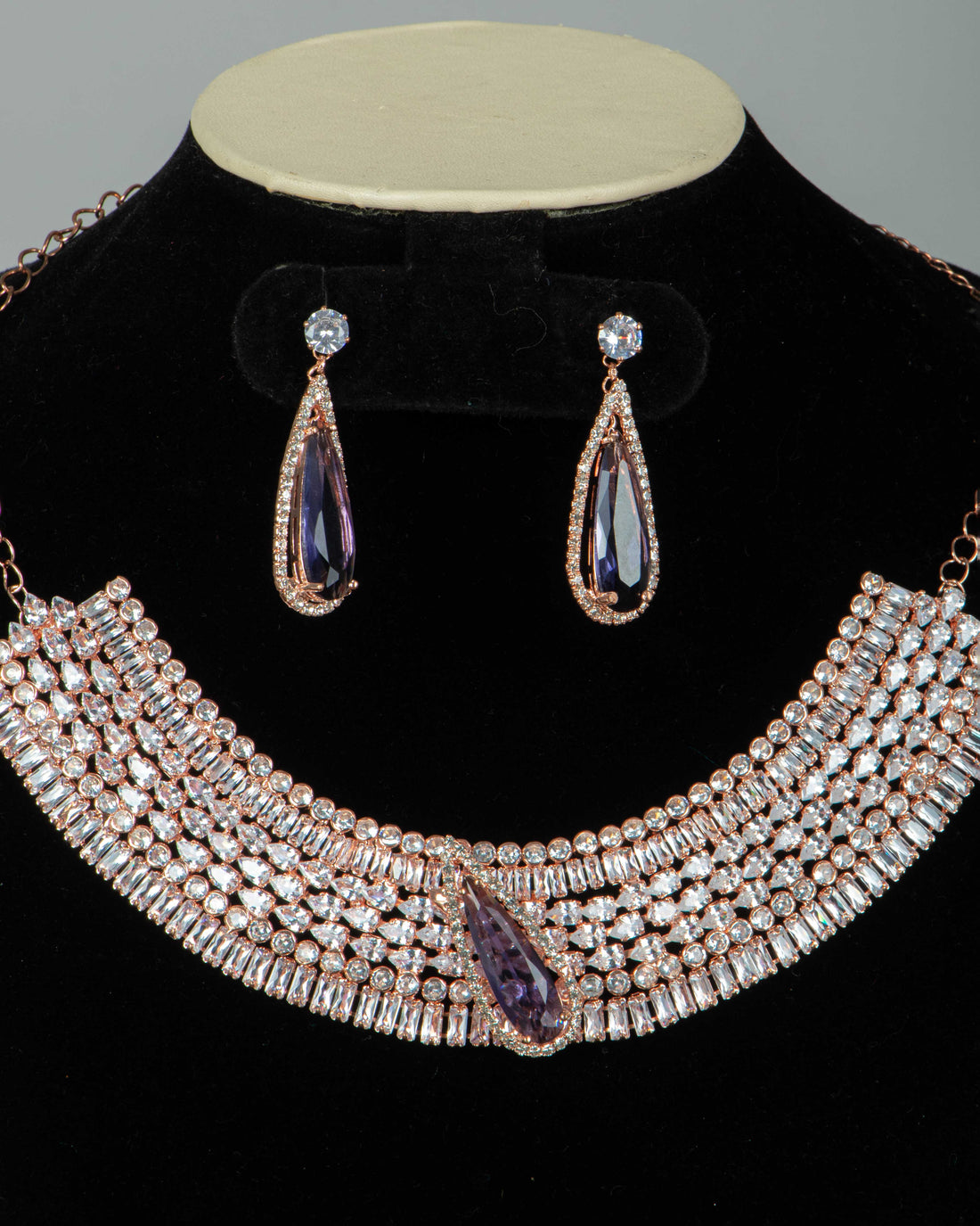 Copper Plated Necklace Set