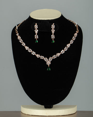 Copper Plated Necklace Set