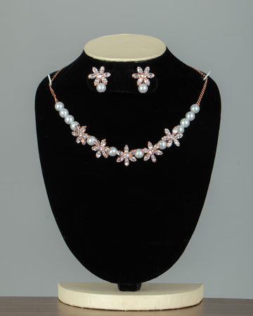 Copper Plated Necklace Set
