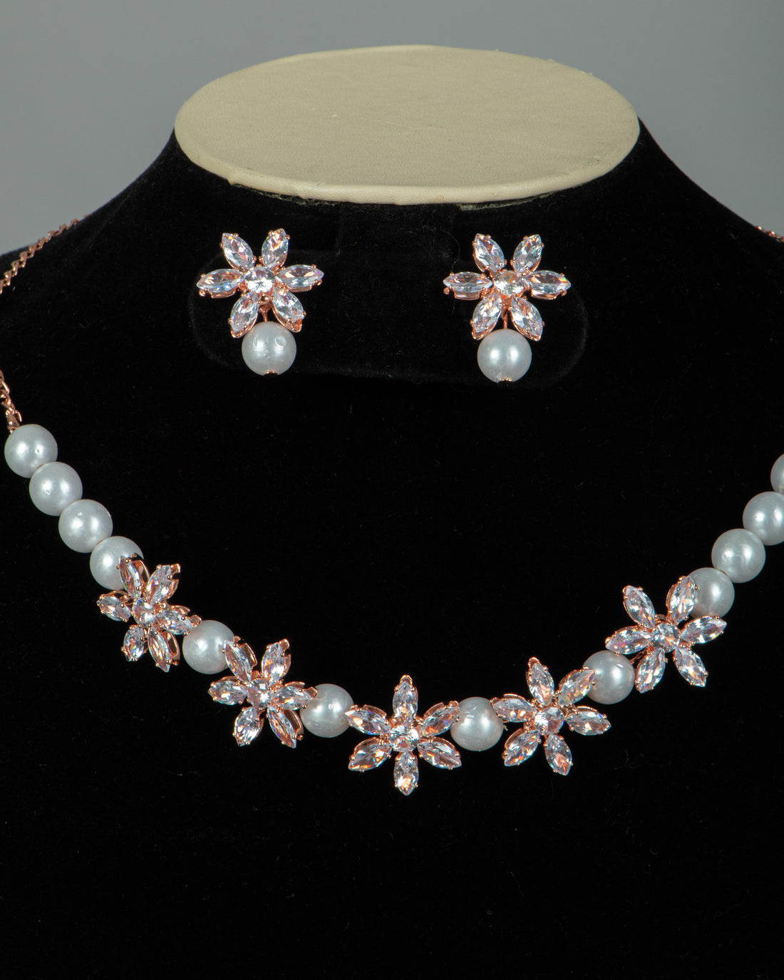 Copper Plated Necklace Set
