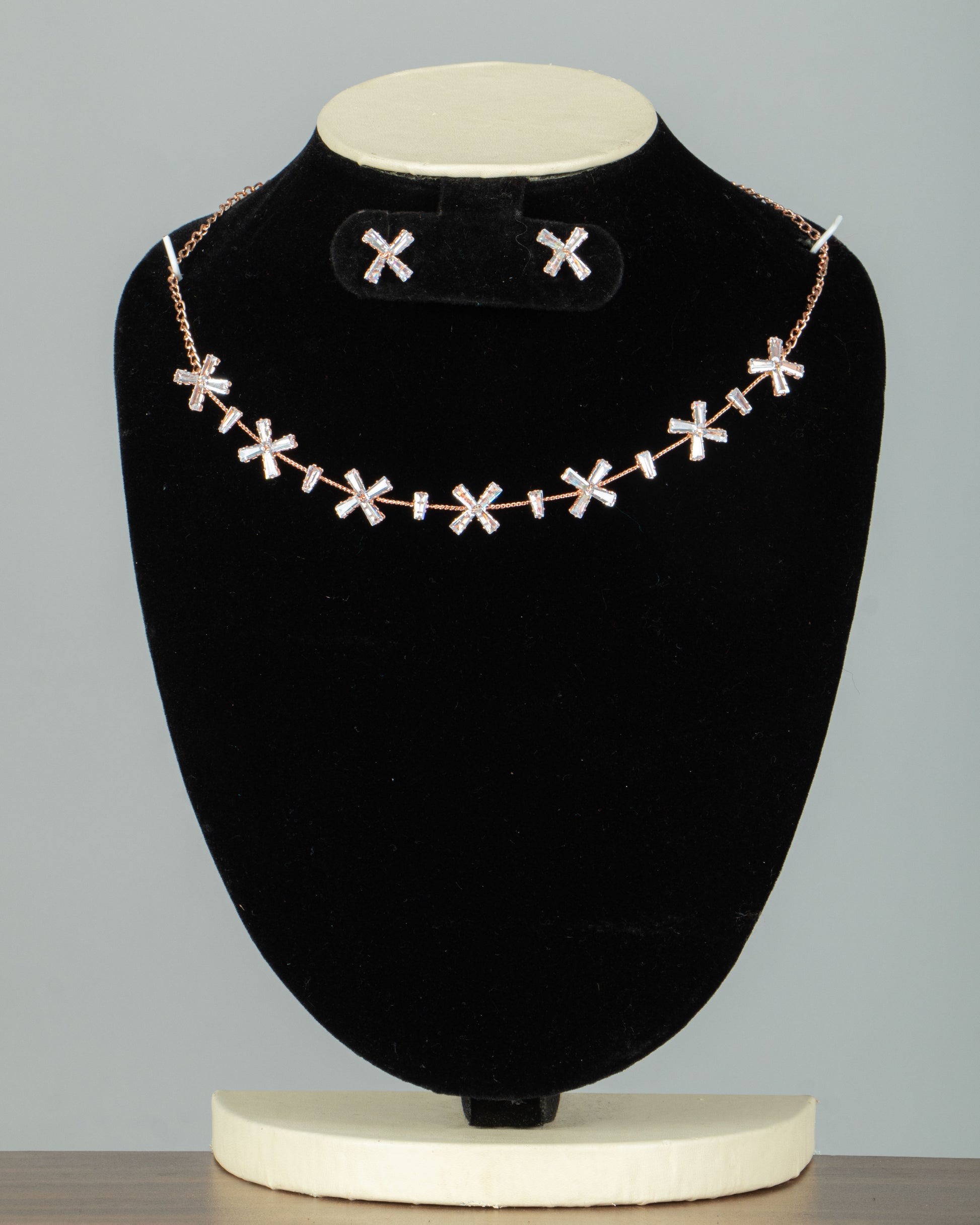 Copper Plated Necklace Set