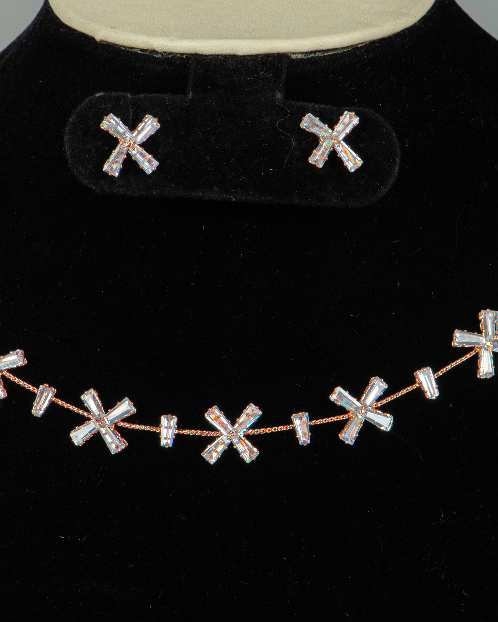 Buy Copper Plated Necklace Set