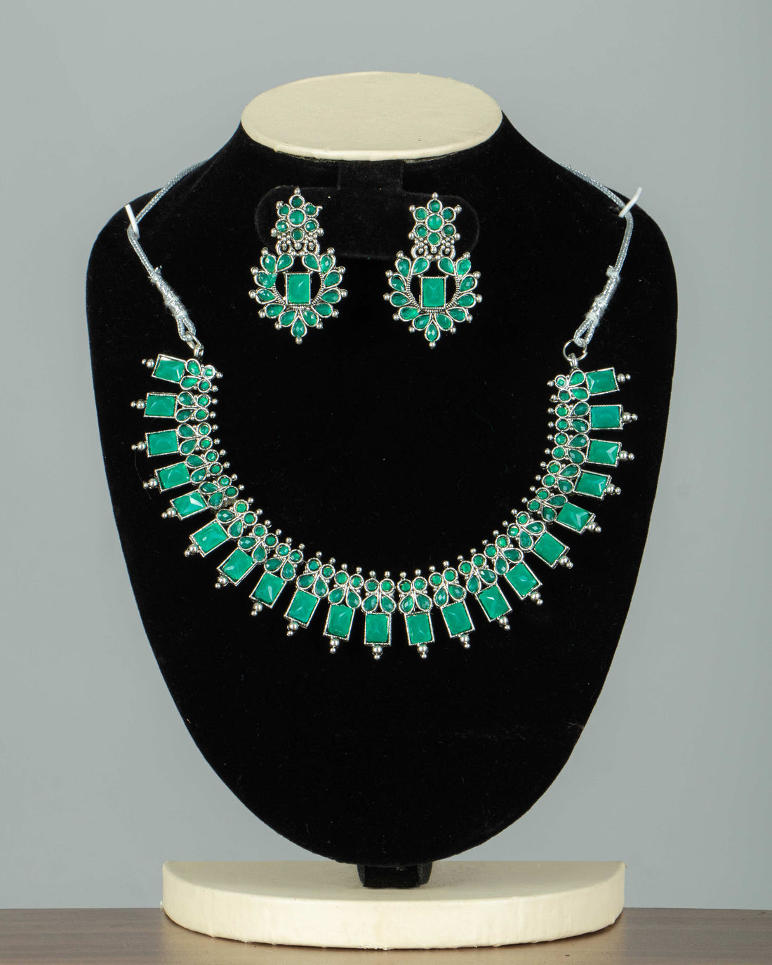 Silver Plated Necklace Set