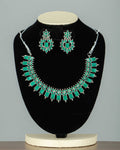 Silver Plated Necklace Set