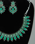 Buy Silver Plated Necklace Set Online