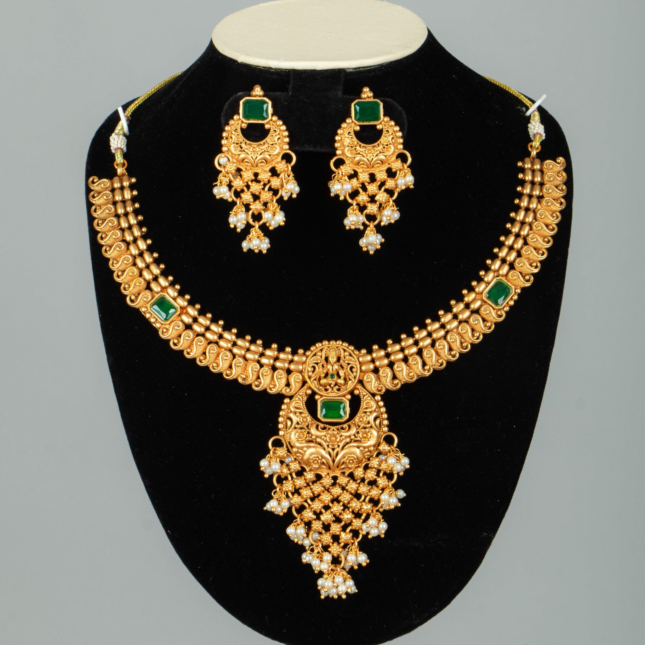 Gold Plated Necklace Set