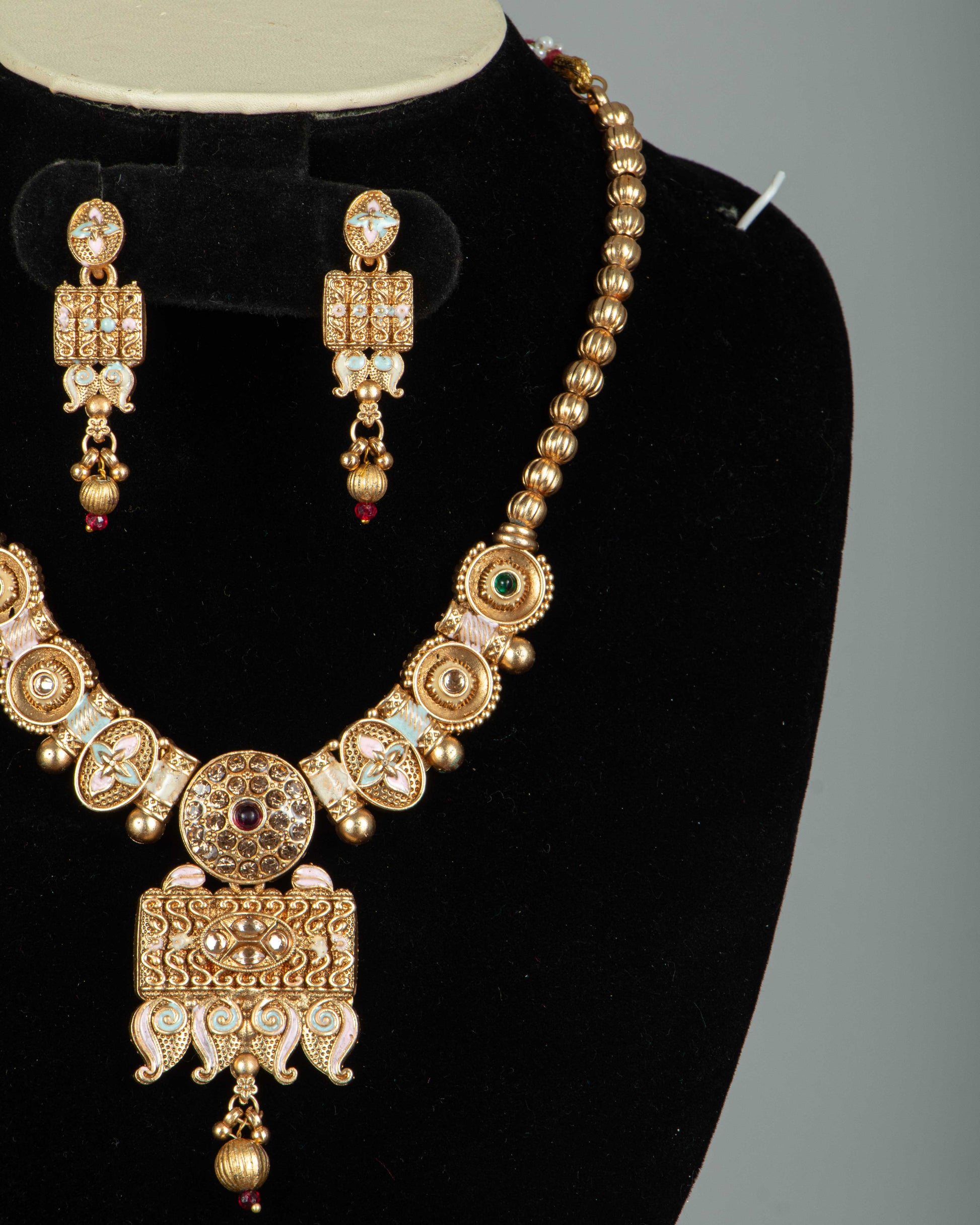 Buy Gold Plated Necklace Set Online