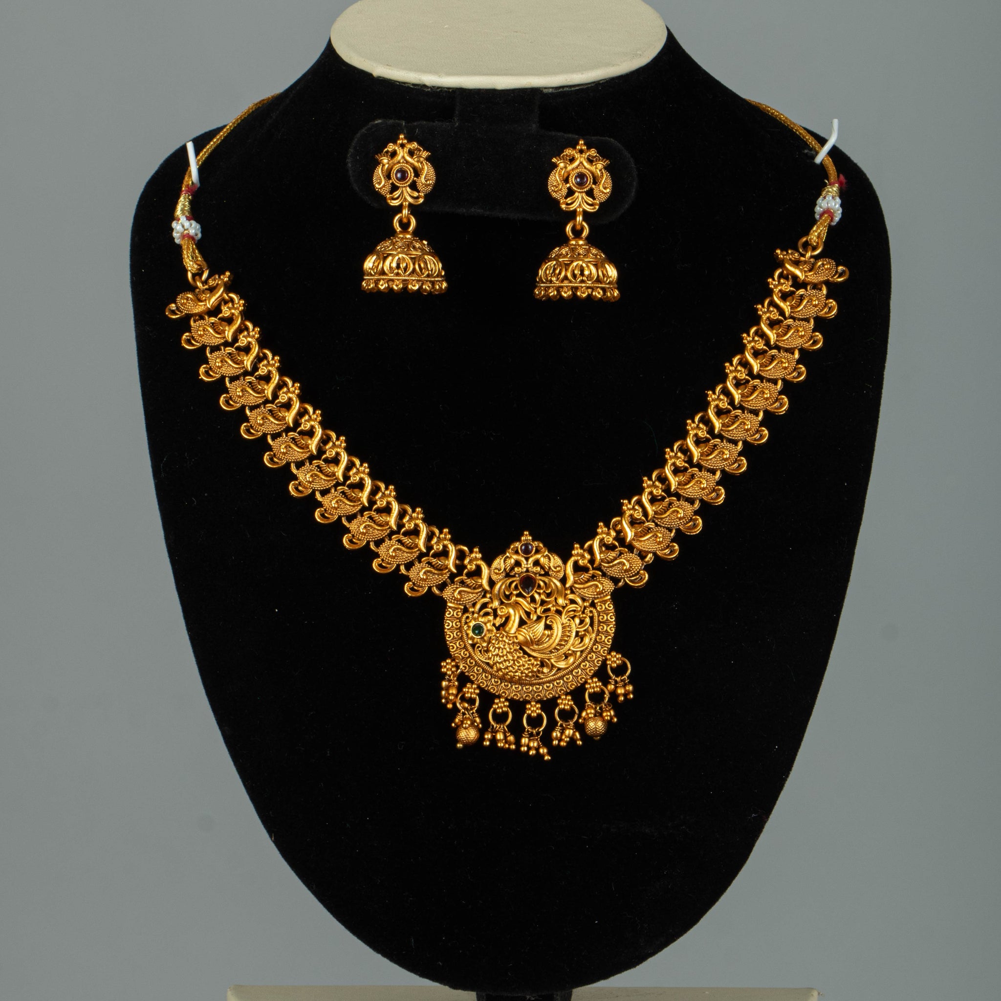 Gold Plated Necklace Set