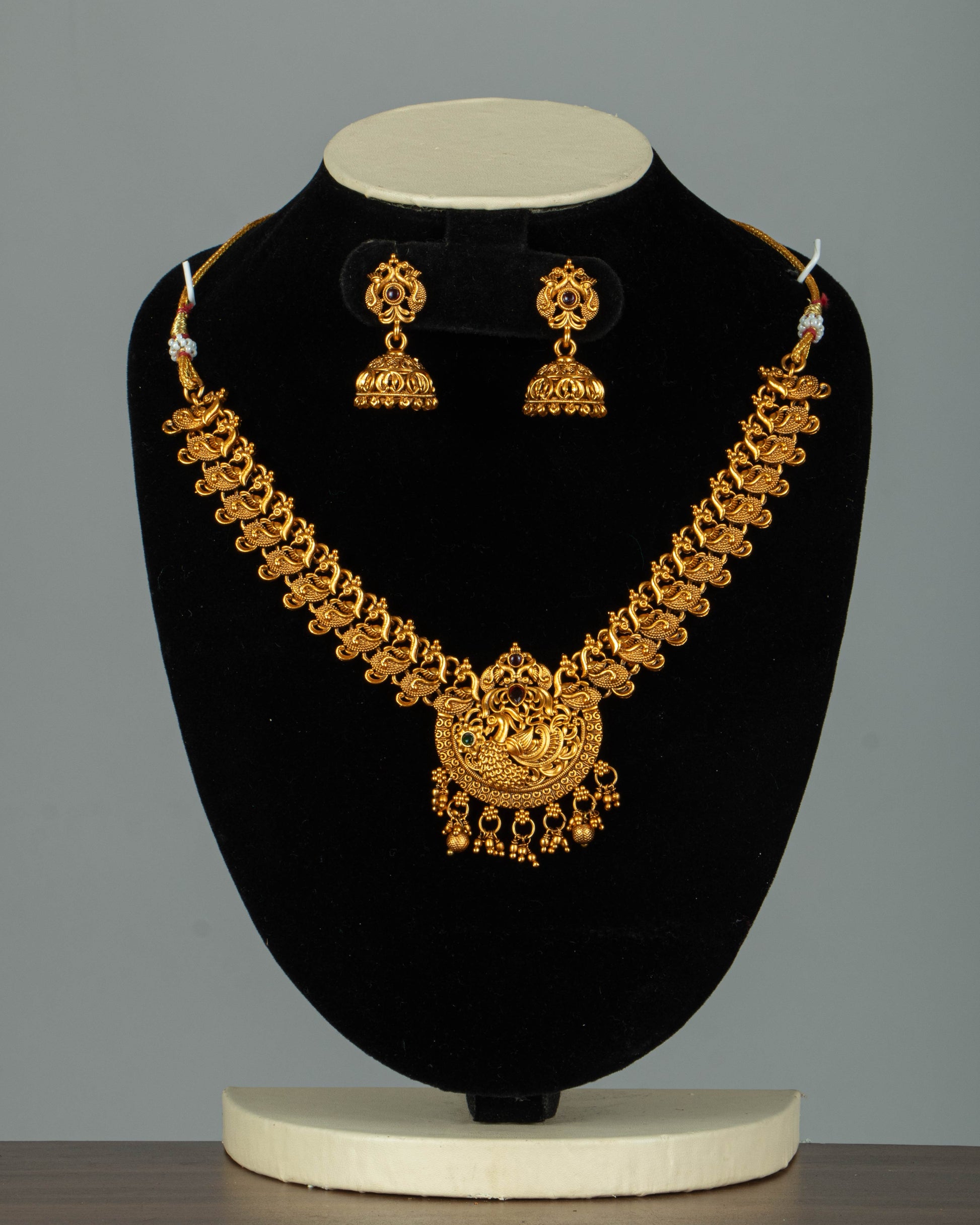 Gold Plated Necklace Set