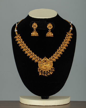 Gold Plated Necklace Set