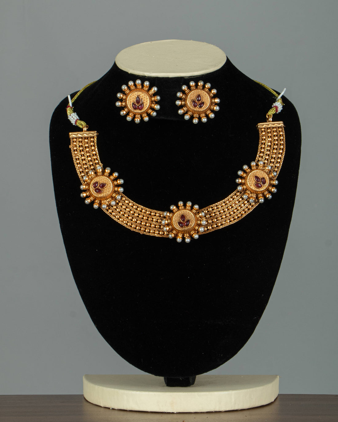 Gold Plated Necklace Set