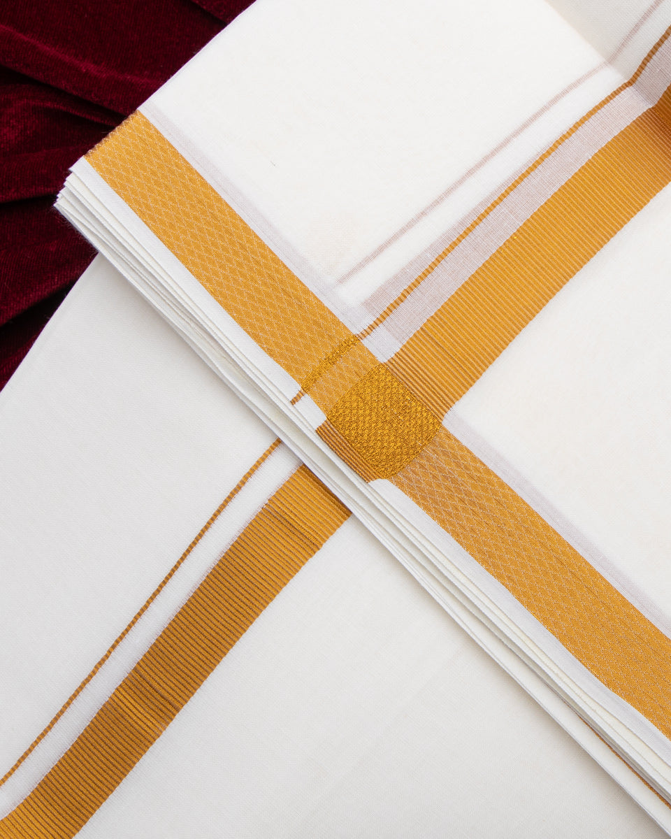 Ramraj White Colour Cotton Dhoti