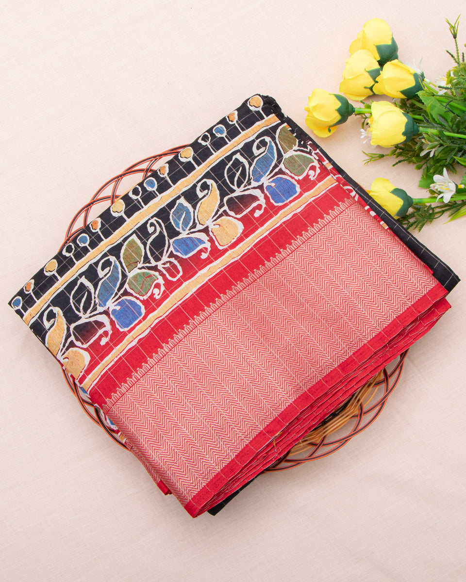 Black Color Dola Saree