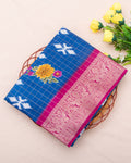 Blue Color Dola Saree 