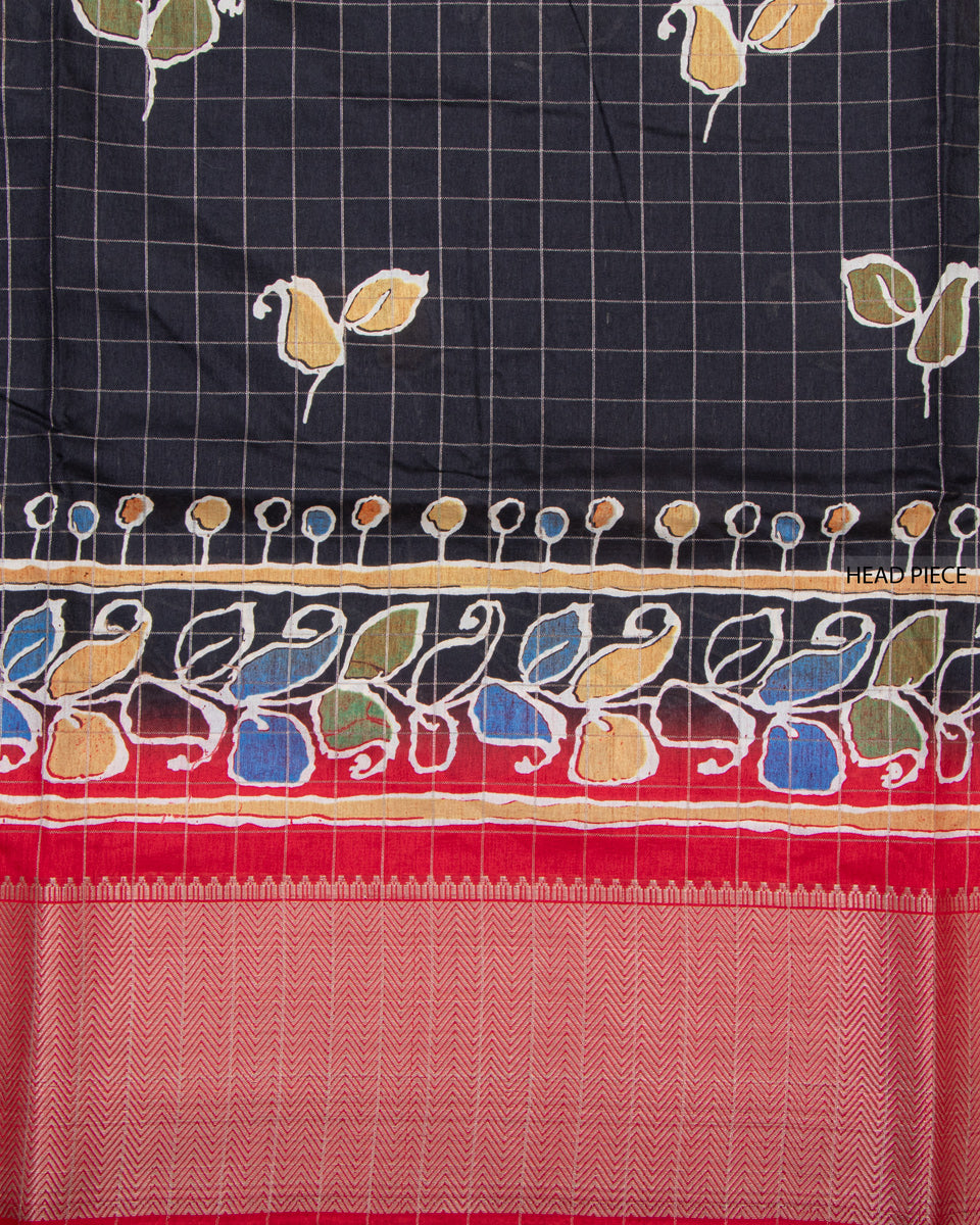 Black Color Dola Saree