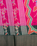 Shop Pink Color Dola Saree