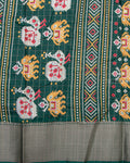 Shop Green Color Dola Saree