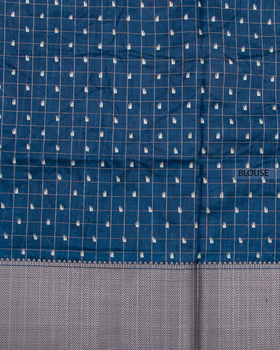 Order Blue Color Dola Saree 
