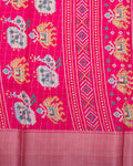 Shop Pink Color Dola Saree