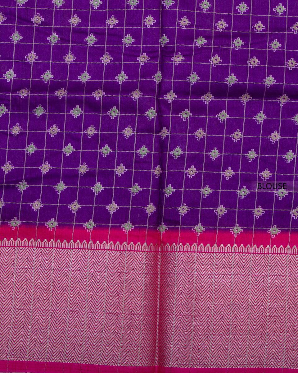 Order Purple Color Dola Saree