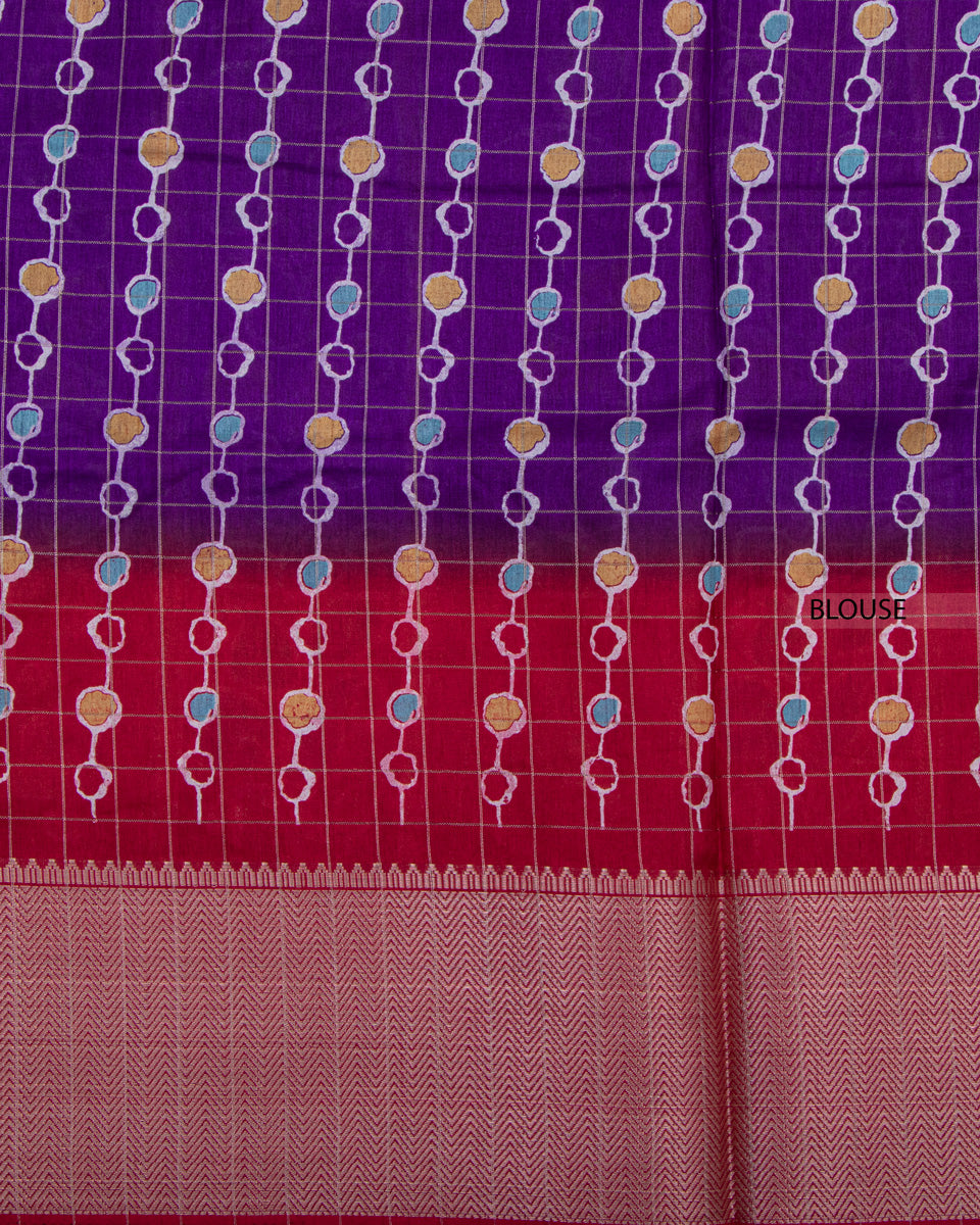 Order Purple Color Dola Saree