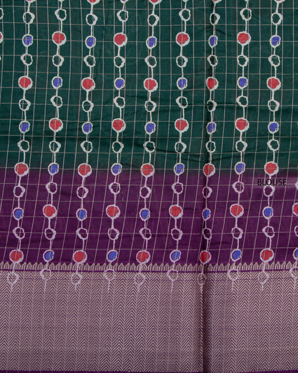 Green Color Dola Saree Online