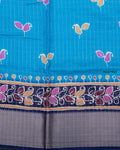 Shop Sky Blue Color Dola Saree