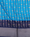 Order Sky Blue Color Dola Saree