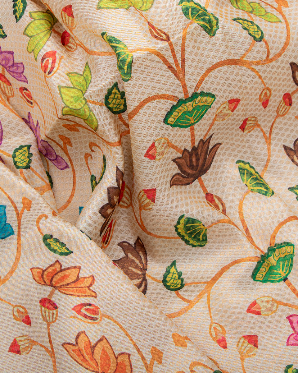 Green Colour Soft Silk Saree