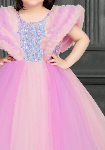 Buy Multi Colour Embellished Sequel Work Frock