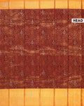 Niranjana Exclusive Handloom Silk Saree with Intricate Zari Weave & Traditional Motifs - Maroon-Head