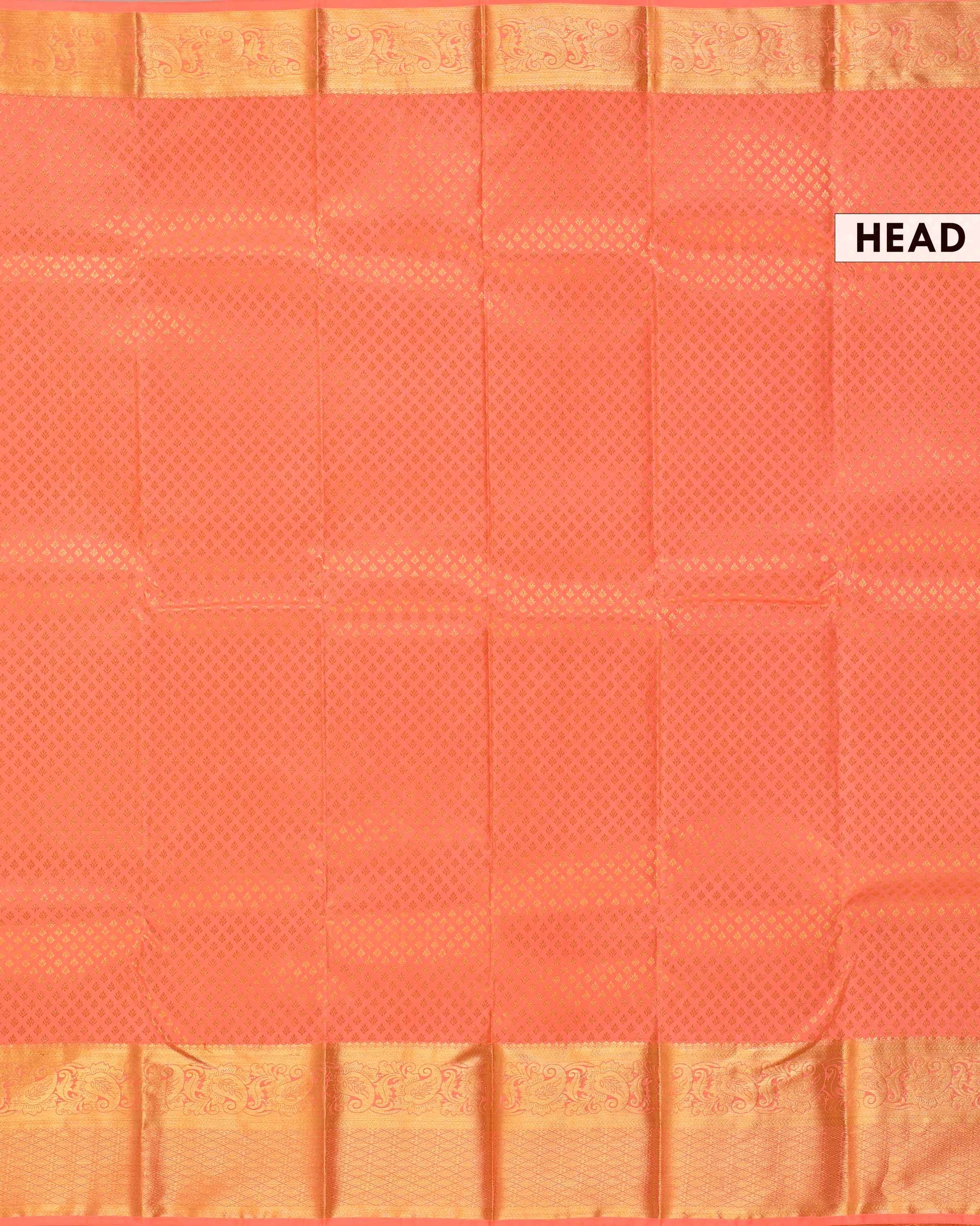 Niranjana Handloom Silk Saree with Intricate Zari Weave & Traditional Motifs - Pink-Head