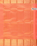 Niranjana Handloom Silk Saree with Intricate Zari Weave & Traditional Motifs - Pink-Pallu