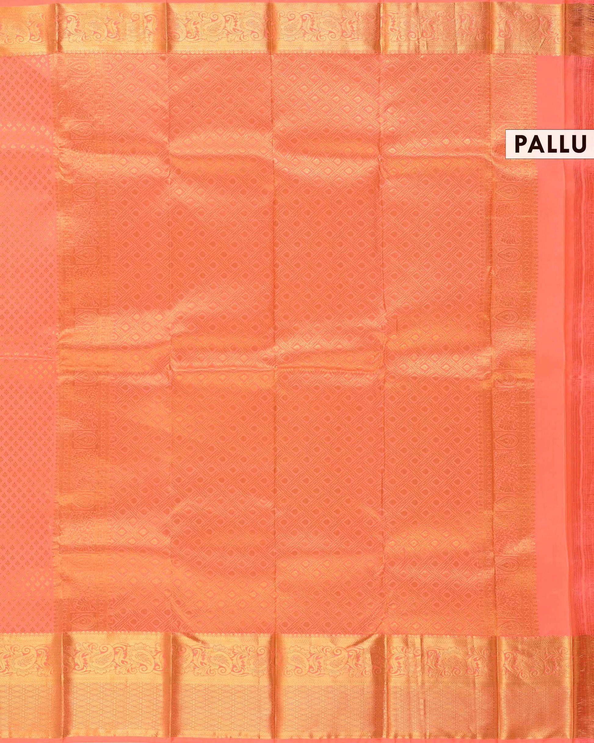 Niranjana Handloom Silk Saree with Intricate Zari Weave & Traditional Motifs - Pink-Pallu