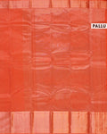 Niranjana Silk Saree with Intricate Zari Weave & Traditional Border - Orange-Pallu