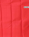  Niranjana Silk Saree with Intricate Zari Weave and Contrast Border -Orange-Blouse